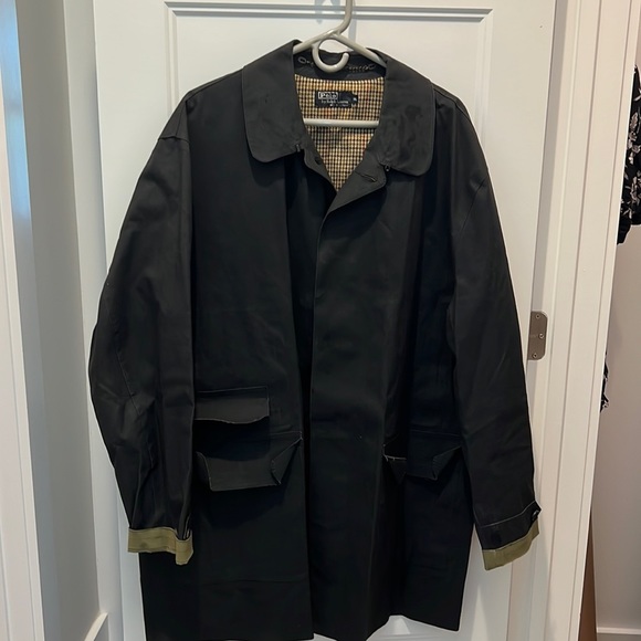 Polo Ralph Lauren Other - - Gorgeous Vintage Mackintosh raincoat Polo Ralph Lauren Bonded Cotton Men…